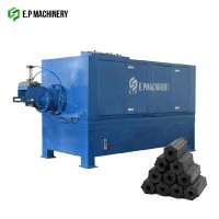 Factory Sale BBQ Wood Sawdust Rice Husk Charcoal Briquettes Making Machine